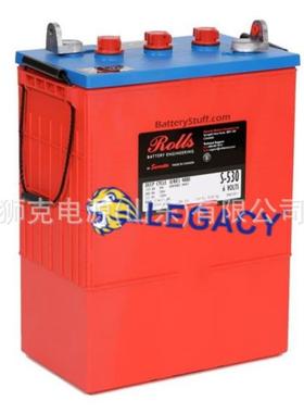 加拿大Rolls蓄电池6FSL16深循环铅酸6V37H仪器船舶设备