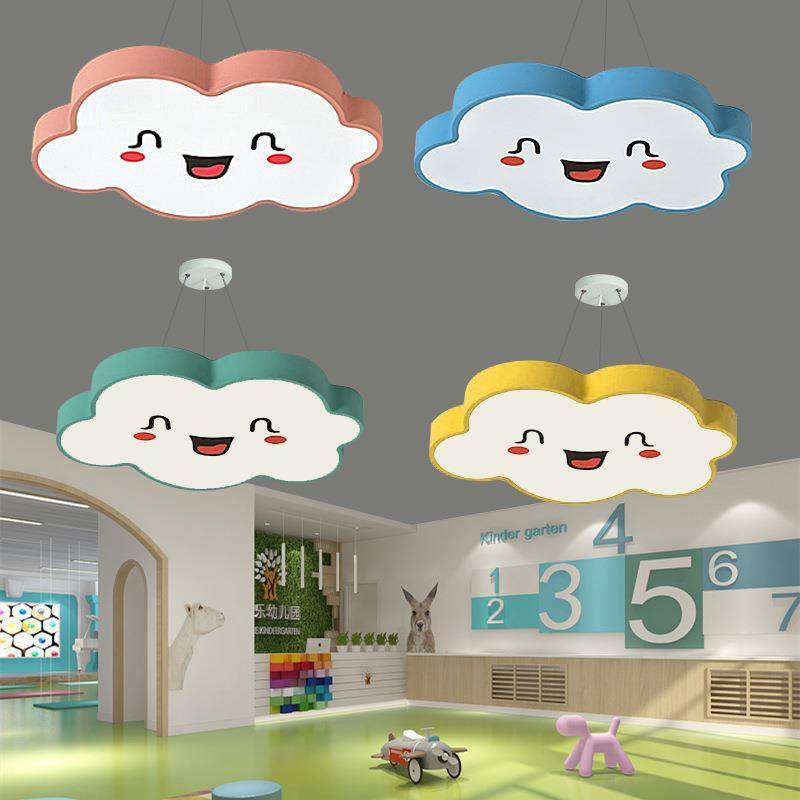 可爱儿童房卡通灯粉色造型教室走廊灯幼儿园灯具led创意云朵吊灯,婴童用品,其它婴童用品,淘宝优惠券,粉丝福利购,淘宝优惠卷