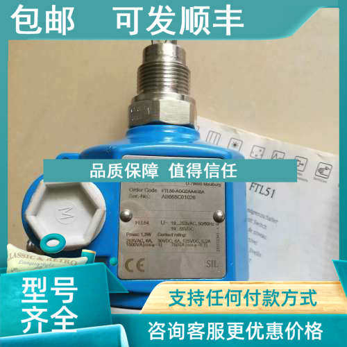 议价 FLT50-AGQ2AA4G5A E+H音叉液位计 限位检测开关