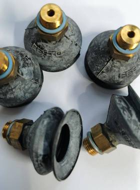 festo双层黑色真空吸盘VASB-8/15/30/40/55/75/100/125-NBR-B