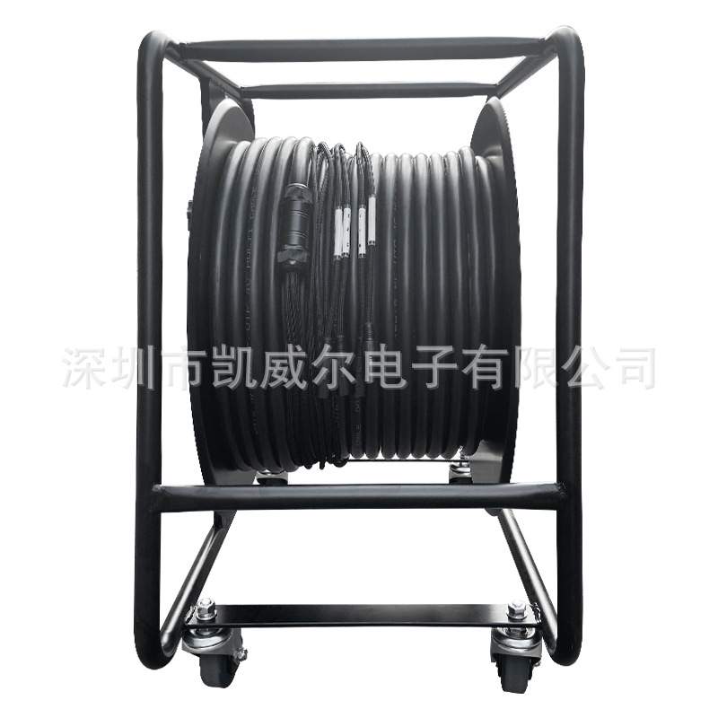cat6a超六类4芯屏蔽复合网线 舞台音箱网线LED屏专用工程网线