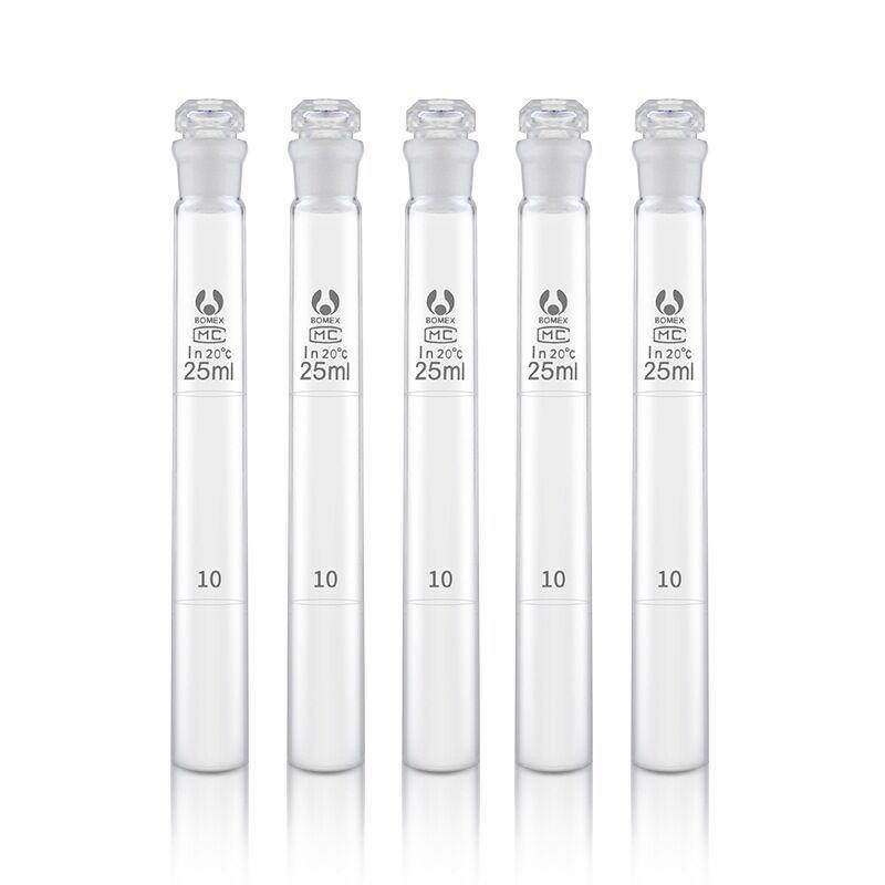 玻璃博美比色管纳氏比色管10/25/50/100ml12支/盒