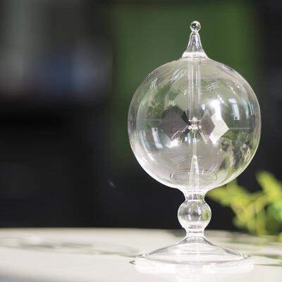 克鲁克斯Crookes radiometer光能辐射计太阳风车旋转桌面装饰摆件