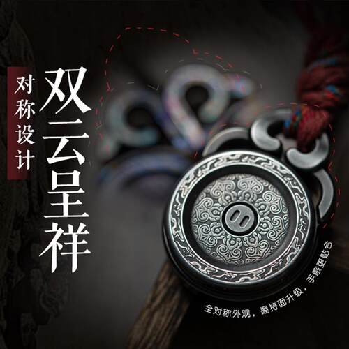 猪鼻子YEDC盘云3.0猪币啪啪棘轮币解压玩具金属潮玩EDC办公室减压