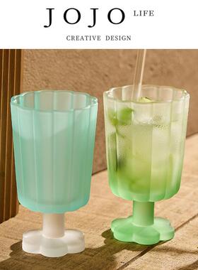 JOJO'S L. PD.xpert.矮脚鸡尾酒杯中古彩色高颜值冰激凌杯 |