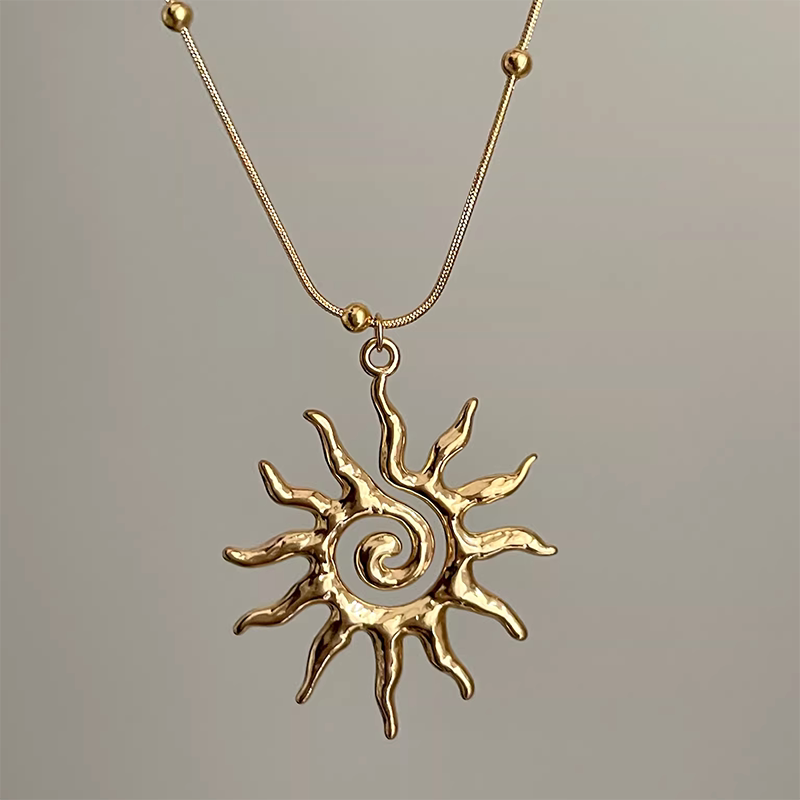 Vintage古着 The sun of fate项链