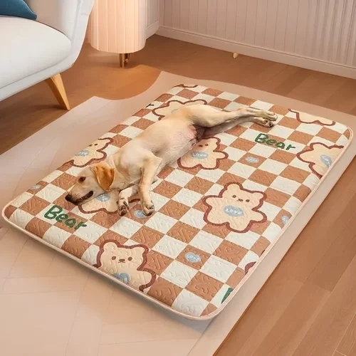 狗窝四季通用狗垫子睡觉用金毛中大型犬狗笼垫室内外狗床夏天凉窝