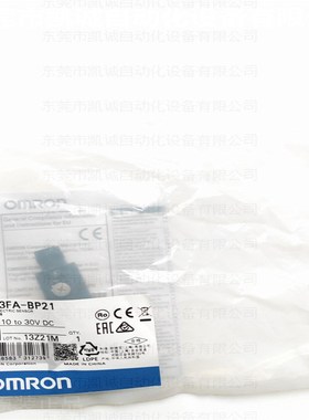E3FA-BP21 有库存现货 OMRON光电传感器 透明体检测用回归
