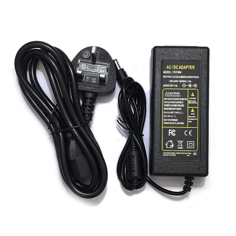 英规12V3A4A5A英制电源适配器直流15V24V36V48V英式开关电源英规