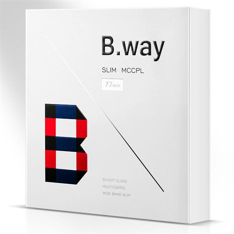 现货B.way兰道偏振镜CPL减光镜高清多层镀膜偏光镜67 72 77 82mm