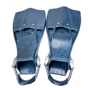 OMS弹簧固定带两用不锈钢脚蹼带潜水弹簧后跟带 四线 Jet fin脚蹼