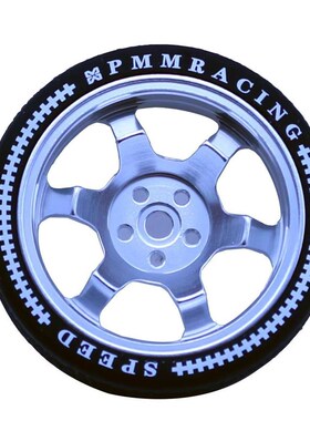 Rc遥控器金属手轮轮毂 两色6线(含金属卡钳+转接头+工具)P40095