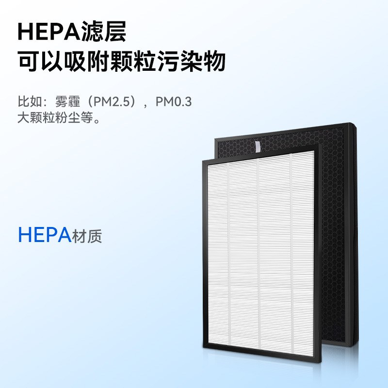 适配泰拉蒙空气净化器滤芯KJ600F-S89/S76/S880复合滤网AF599/399