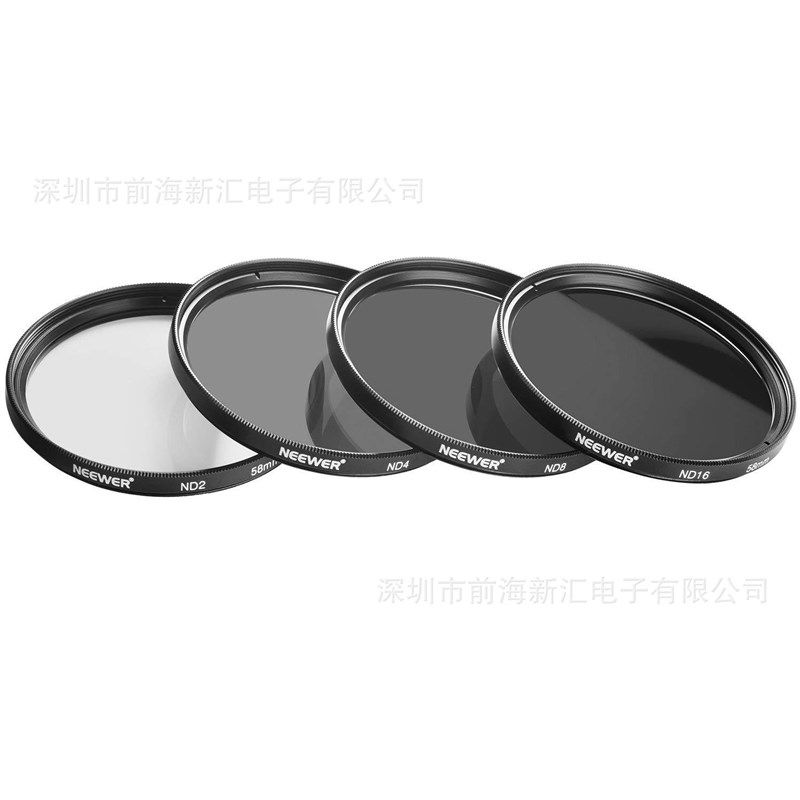 单反相机37-82mm kit滤镜套装6IN1ND2 ND4 ND8 ND16 四片包清洁笔