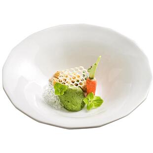 复古日式 日式 碗高档餐厅创意沙拉碗轻奢简约喇叭碗酒店餐具异形碗