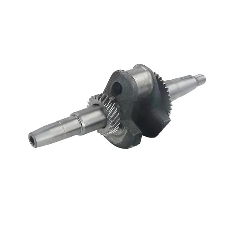 2KW5KW发电机配件曲轴168F188F汽油机动力微耕机螺纹平键槽曲轴农