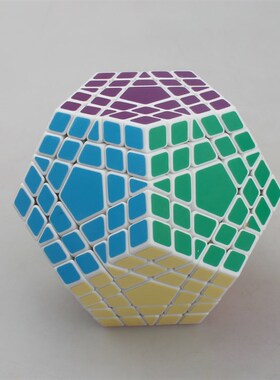 圣手五阶五魔方Gigaminx 5阶五层十二面体五阶五魔高难手感顺滑