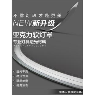 饰智能化妆台梳妆台镜子全身穿衣镜子壁挂墙玄关试衣镜 半圆轻奢装