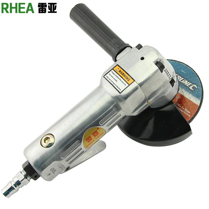 雷亚4寸气动角磨机100型手提砂轮机磨光抛光机汽车维修风动打磨
