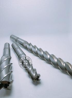 高2速钢HSS锥柄加长特长白钢立铣PHE刀114/16 /80/22/24/25