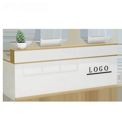 烤漆前台迎宾台服店铺收银HUY小型台吧台装桌公司台约前接待台