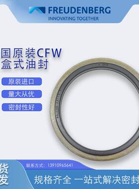 德国CFW原装2DUTIDE CRTECO 80*D100S*1/13.7盒式油封密封DDY件氟