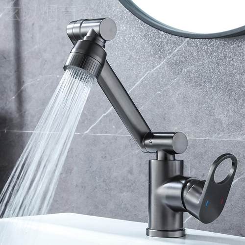 厂家直供枪灰万铜向招猫冷热财水龙头洗手盆面盆卫生间台JCN盆上