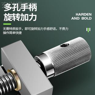 QGG高精密平口钳ZHZ磨台床机小型夹具手动批钳士虎用夹钳精度2345
