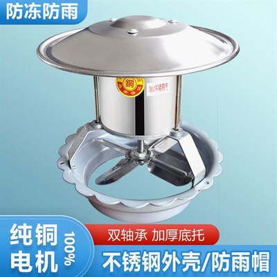 德国进口农村灶火纯铜芯引风机抽风机排烟强力大功率火炕家用北方