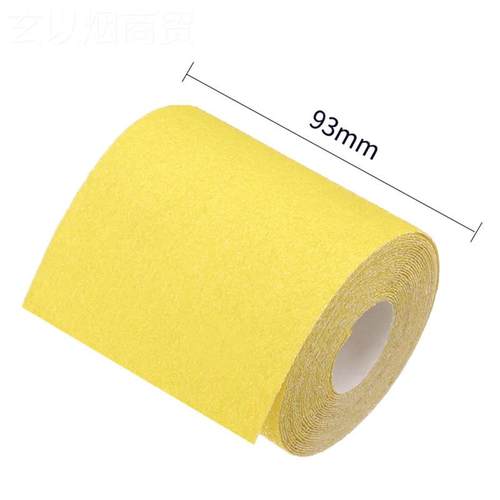 背纸绒砂  KKA抛光 片植绒砂纸 黄色砂纸卷打磨纸
