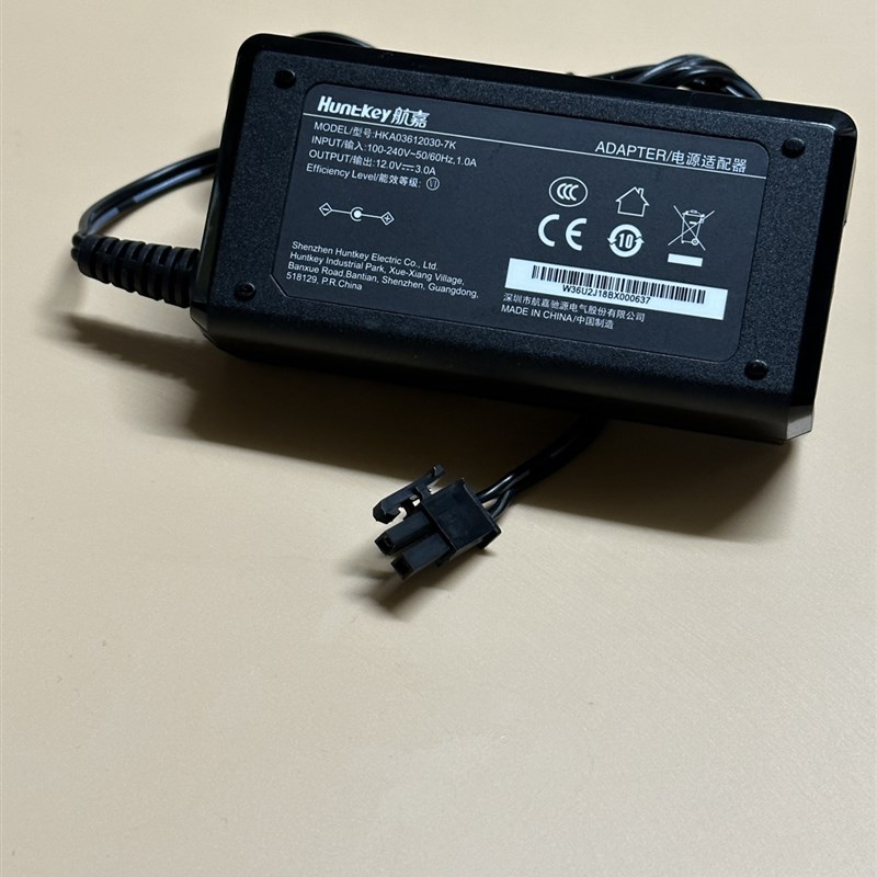 飞塔FG-60C D 9防火墙充电器线FSP036-RAB RBBN2电源适配器12V3A