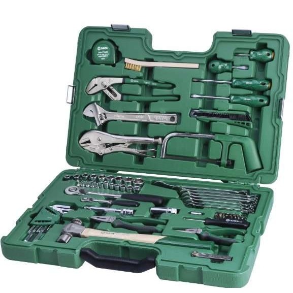 世达 76件6.3*12.5MM系类机械设备维修综合套装 09517