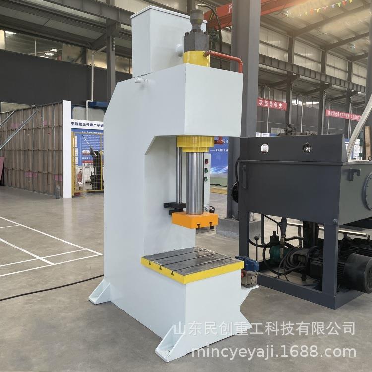 实体厂家直发315吨单臂式伺服液压机轴承压装冲孔新款快速油压机