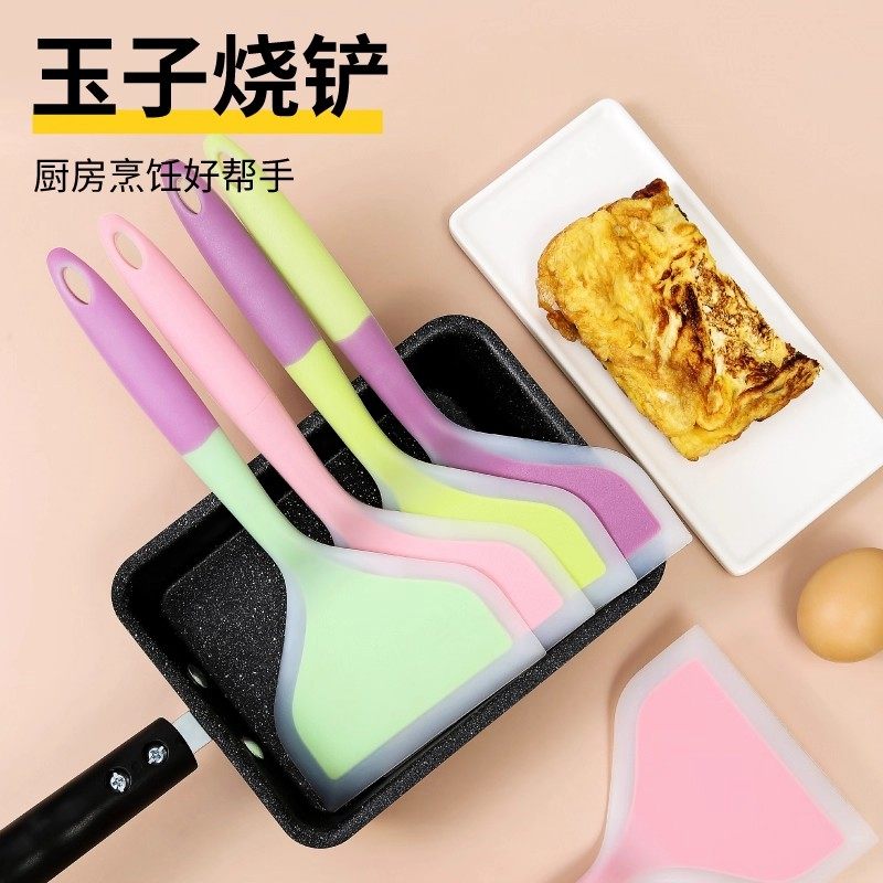 耐高温不粘锅煎饼刮刀厨房铲子专用铲家用锅铲硅胶炒菜烙饼不伤锅