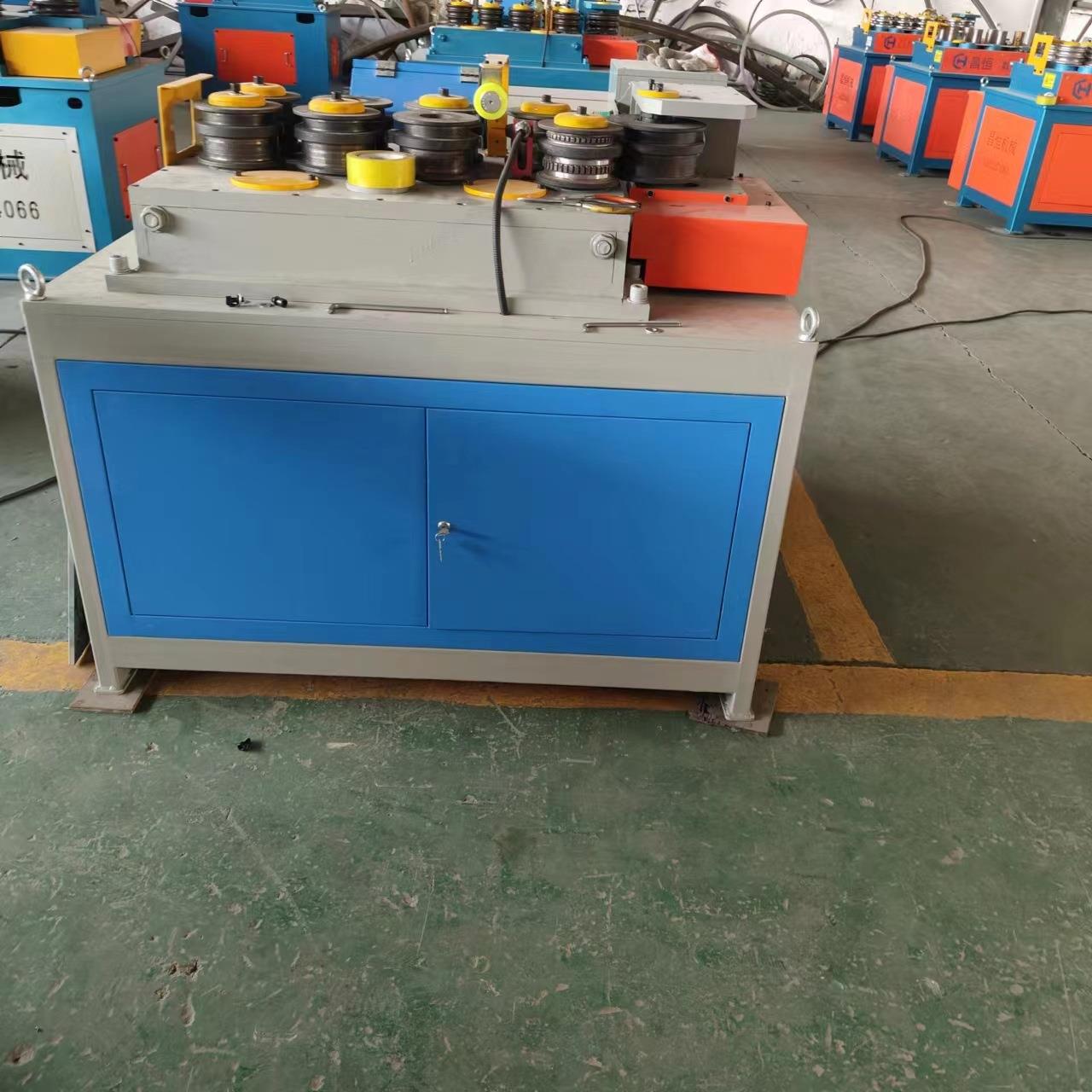 数控九轮折弯机养殖大棚框架拉弯机数控角度弯弧机