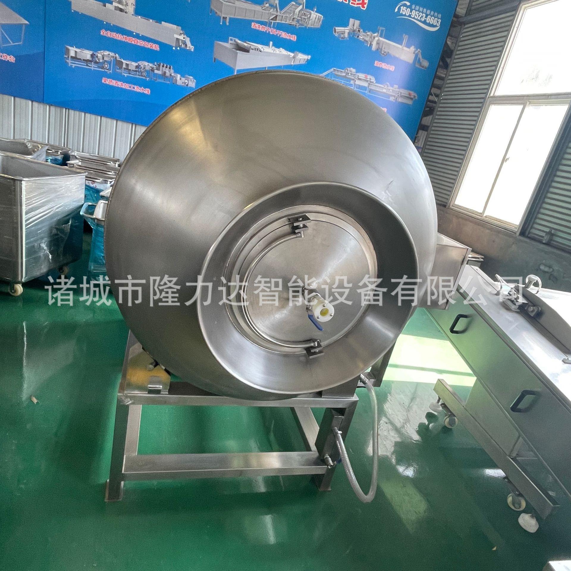 全自动500升变频真空滚揉机商用整鸡整鸭腌制入味拌料机厂家供应