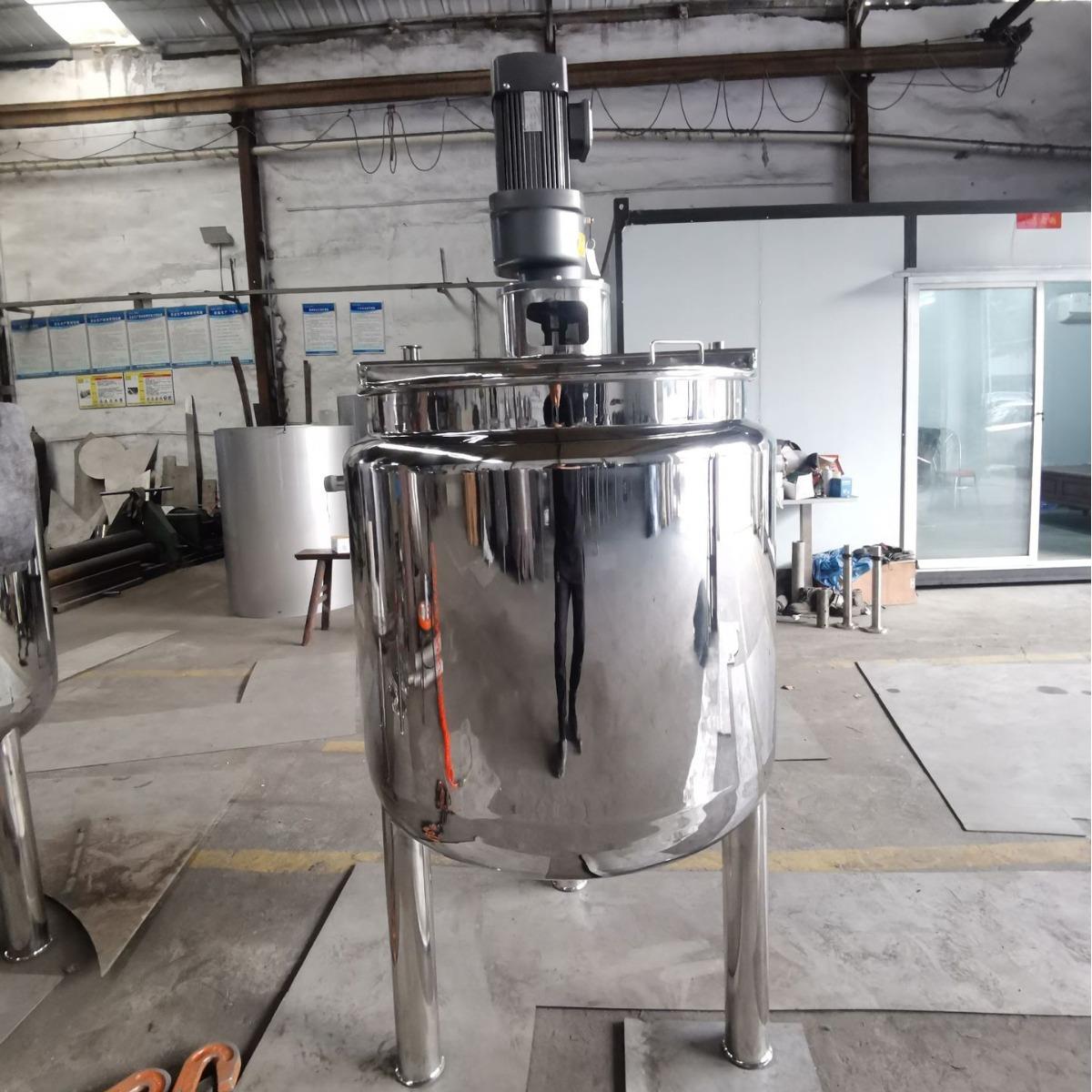 不锈钢冷热搅拌机食品级电加热液体冷热缸配料罐