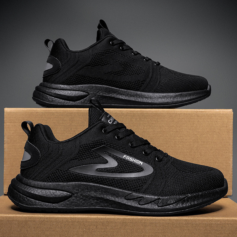 厨克黑色厨师鞋男女士后厨餐饮厨房专用防滑鞋夏季透气防臭防油