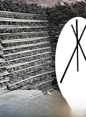 开业三脚架木质花架花篮黑色防腐碳化落地三叉实木花架插鲜花花架