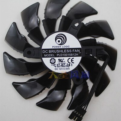 原装Gigabyte/技嘉AORUS GTX 1080Ti  PLD10015B12H 显卡风扇