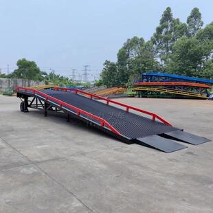 移动式登车桥集装箱叉车坡道卸货平台厂家斜坡出租