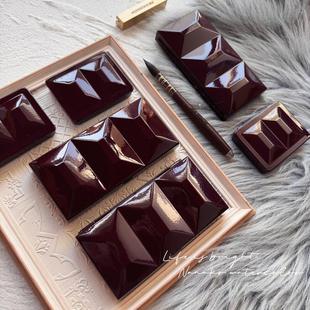 波尔多红 盒铁盒 意大利fome重搪瓷高品质水彩颜料分装