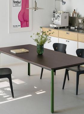 JOLOR北欧中古餐桌现代简约意式实木长桌家用书桌正品