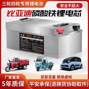 裕豪科技48V72V磷酸铁锂电池电动三轮四轮车大容量新能源电瓶