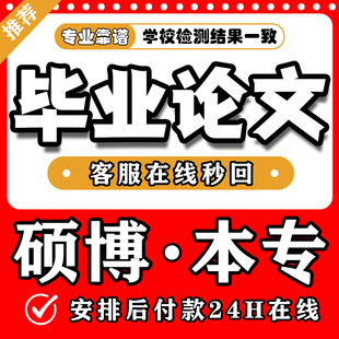 论文硕士/计算机/毕ye设ji/机械/电气/单片机/毕业she计/检测服务