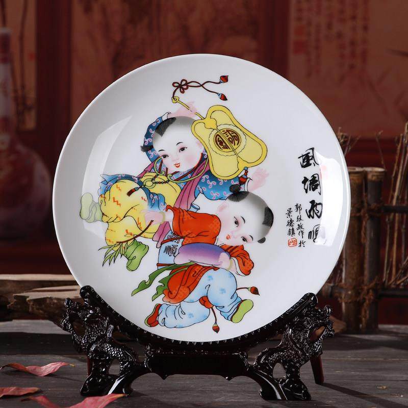 新中式家居装饰品客厅玄关酒柜办公室创意电视柜桌面小摆件工艺品,家居饰品,装饰坐盘/挂盘,淘宝优惠券,粉丝福利购,淘宝优惠卷