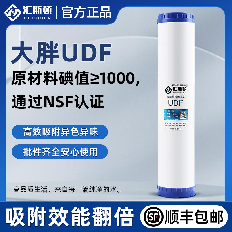 20寸大胖UDF椰壳颗粒活性炭碳净水器滤芯配套20寸大胖滤瓶通用