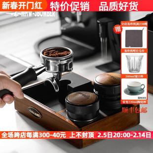 轰炸机咖啡渣桶敲渣桶粉渣盒防滑敲渣槽咖啡机器具收纳工具家用