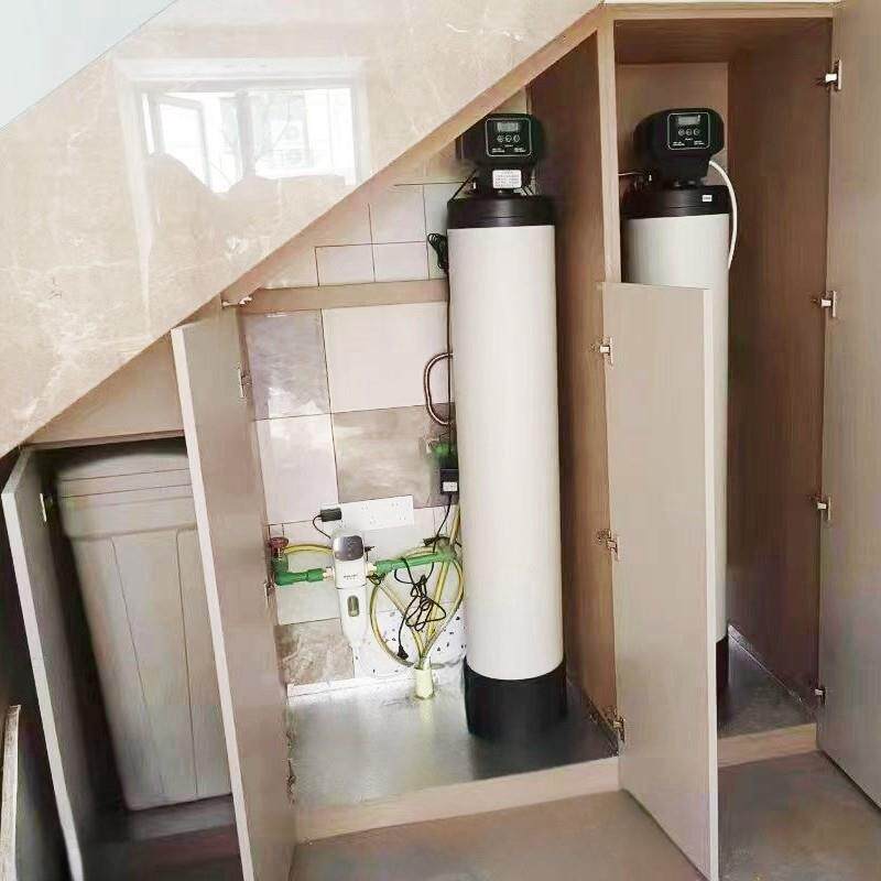 美国智能控制器自动中央软水机定制过滤器净水器家用别墅全屋除垢