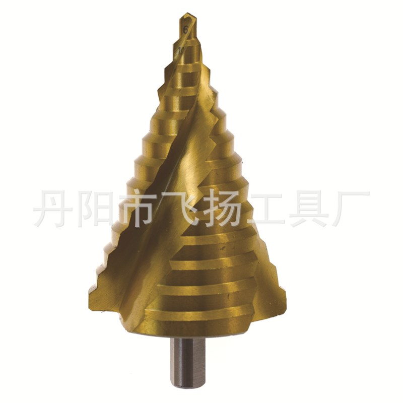 6-65mm阶梯钻头宝塔钻头多功能打孔器锥梯塔型扩孔器不锈钢开孔器